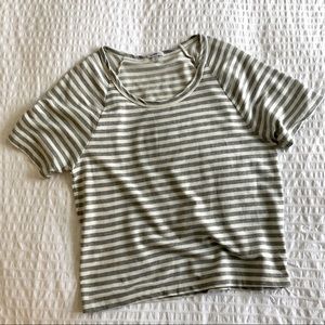 James Perse Short Sleeve Sweatshirt